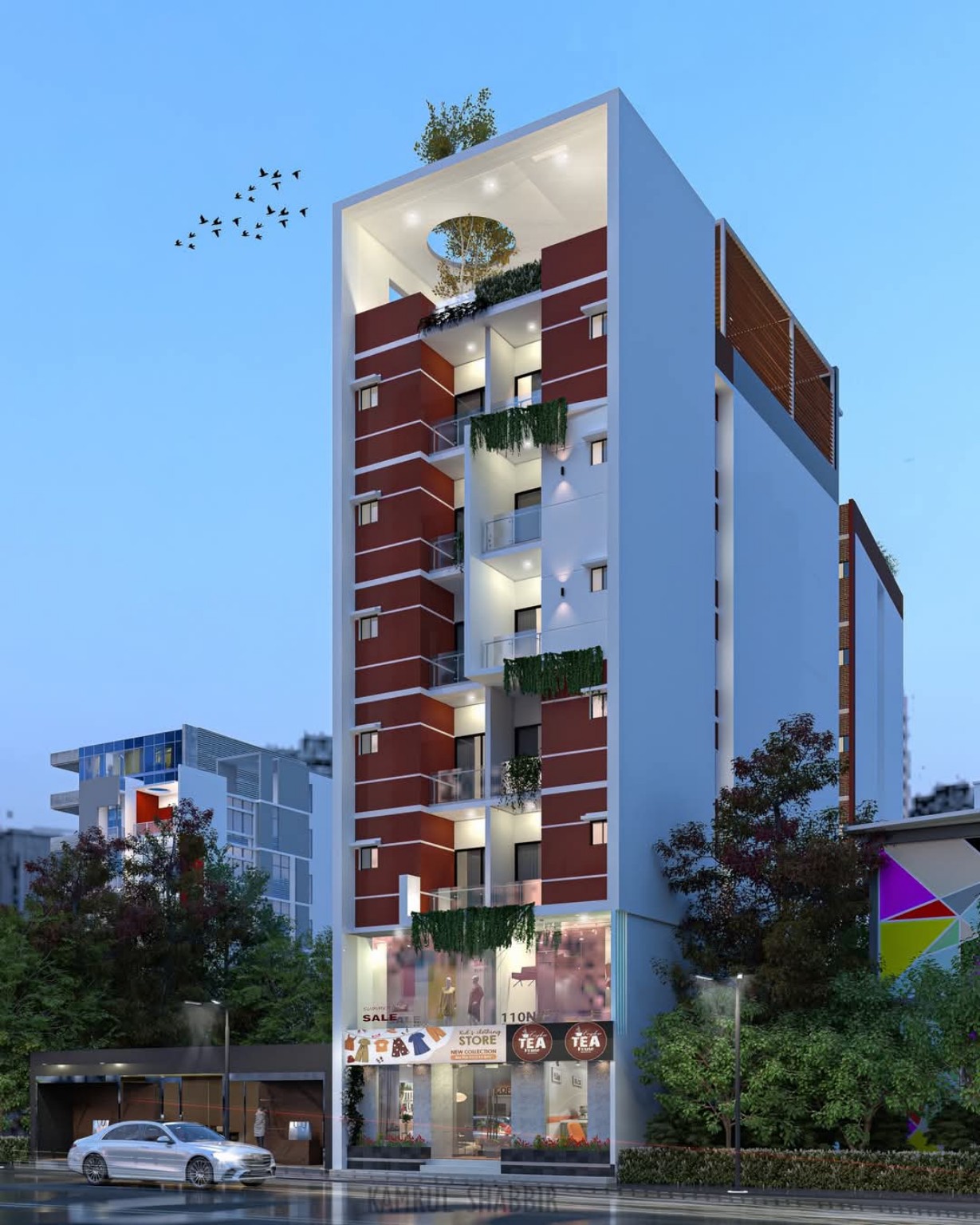 Modern Residential Tower